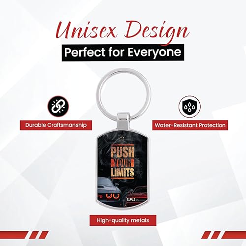 Image of Premium Printed Metal Keychain for Men & Women | High-Definition Artwork Print | Durable Key Ring for Car, Bike, Home & Office Keys | Stylish Decorative Key Holder Gift