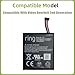 ERYNK Ring S2 Rechargeable Battery Compatible with Video Doorbell 2nd Generation with Tools