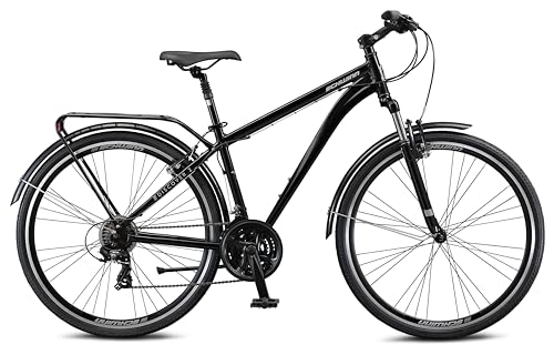 Schwinn Discover 2 Hybrid Bike, 700c Mens and Womens Bike, 21-Speed Hybrid Bicycle, Alloy Frame, Suspension Fork, Front and Rear Linear Pull Brakes, Adult Bicycle by Schwinn - Image 7