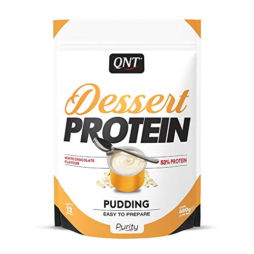 Pudding Protéine, Chocolat Blanc, 480 g Cover