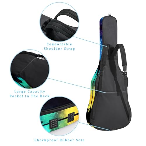 Housse guitare basse imperméable et légère pour éviter l'encombrement - 3