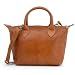 Produktbild Berliner Bags Vintage Handtasche Louise, Mittelgroße Leder-Schultertasche für Damen, Umhängetasche - Braun