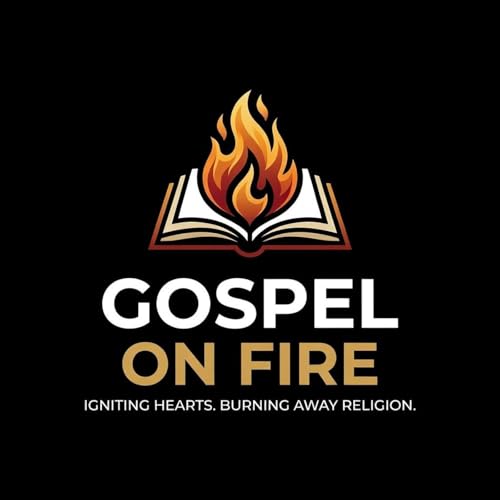 Page de couverture de Gospel on Fire - Igniting Hearts. Burning Away Religion.