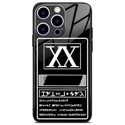Coque en verre brillant iPhone 16 Pro design unique manga