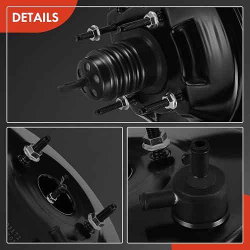 A-Premium Vacuum Power Brake Booster Compatible with Chrysler Town & Country 1983-1988, Daytona 1987-1988 & Dodge Aries 1983-1989, Spirit 1989 & Plymouth Caravelle 1985-1988, Sundance 1987-1988 by A-Premium - Image 6