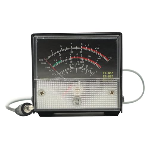 Image of External S Meter /SWR /Power Meter Display Wave Meter for Yaesu FT-857 FT-897