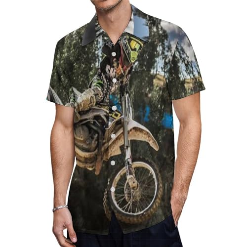 T-shirt motocross homme respirant anti-transpiration pour un été décontracté
