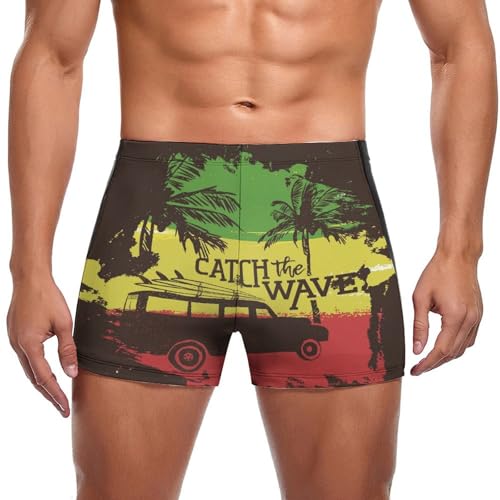 Maillot de bain boxer homme au style rétro car élégant et confortable pour la plage