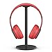 Aluminum Headphone Stand Headset Holder New Bee Headset Stand/Hanger for All Headphone Sizes (Black)