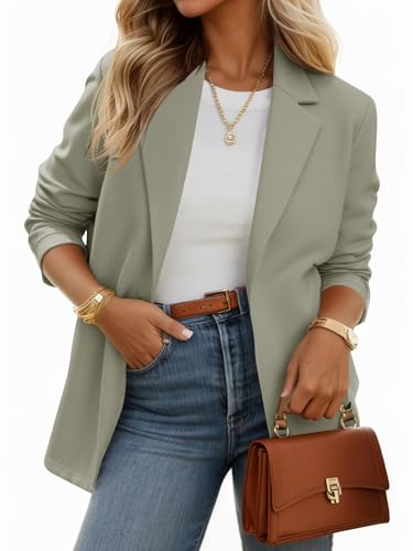 Cicy Bell Womens Casual Knit Blazer Long Sleeve...