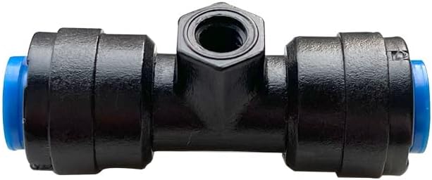 Outdoor Mist Tee Nozzle Water Misting Mister Nozzle Misting Nozzles Kit with Thread 10/24 UNC Tees 10Pcs and 0.4mm(E)