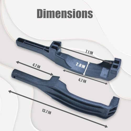 YOUZAQUA Lid Removal Tool for Super II Pool Pump, Comes with Strainer Cover O-Ring, Replacement Part of SP3100T Pool Pump Cover Removal Wrench, Compatible with Hayward Super 2 Series Pool Spa Pump by YOUZAQUA - Used condition - Image 3