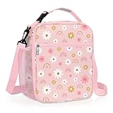 Clastyle Bolsa Termica Porta Alimentos Infantil Rosa Bolsa Almuerzo Bebe...