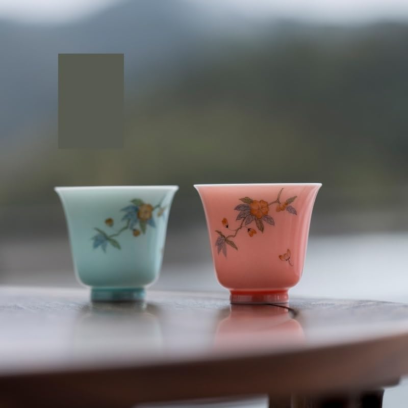 Filiżanki Matcha Chiński kubek do herbaty Kubek gospodarza Ręcznie robiony kubek do herbaty Ceramiczny Kung Fu Herbata Osobisty Kubek do herbaty Gościnności Zestaw do herbaty Filiżanka do herbaty (A)