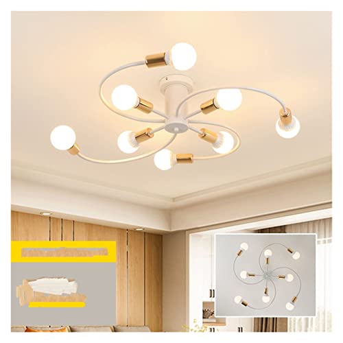 Plafonniers modernes multiples pour illuminer une chambre rétro