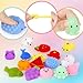 20 Pack Mochi Squishy Toys Set, Mini Animals and Fruits Squishies Fidget Toys Bulk Party Favors for Kids Anxiety Stress Relief, Goodie Bags Fillers, Classroom Prizes, Birthday Gifts Party Favors