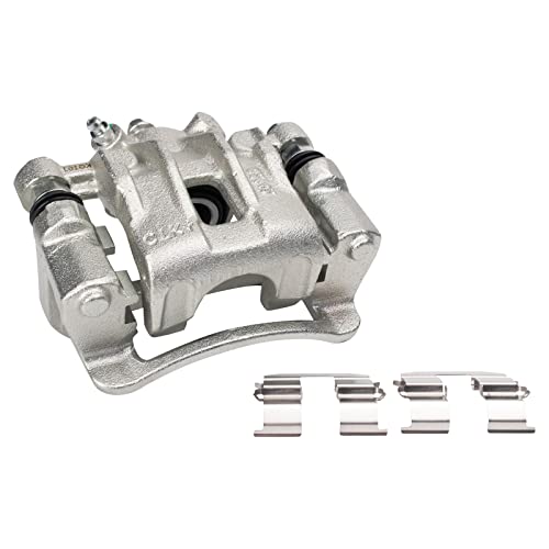 Image of TRQ Rear Left Brake Caliper w /Bracket Drivers Side