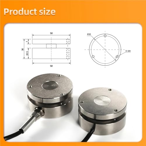 Cellule de charge 1T double sens pour test de pression fiable - 3