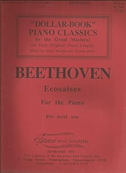 Ecosaises Dollar Book Piano Classics