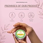 TATSAT 100% Natural | Exquisite Creamy Nourishing Lip Balm - 8gm | Formulated to Repair & Soothe | Heals Dark & Chapped Lips | Using 100 times washed ghee & Manjishthadi Taila - Image 5