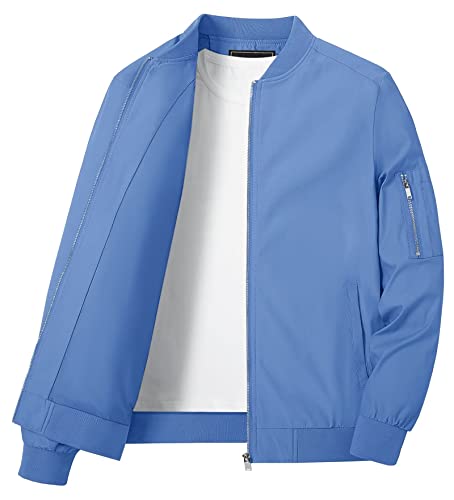 Kefitevd Jackets For Men Fall Jacket Lightweight Bomber Jacket Men Windproof Tactical Military Jackets For Men Outdoor Fashion Coat #TOP11