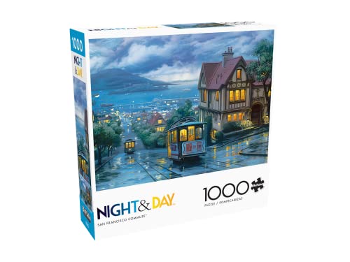 Buffalo Games - San Francisco Commute - 1000 Piece Jigsaw Puzzle, Multicolor - Image 3