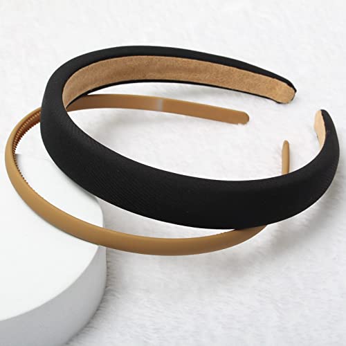 Naibirdr 6Pcs Different Designs Headbands For Women Gold Metal Hairband,Cute Pearl Headbands For Girls,Twisted Head Band,Black Solid Headbands Set… #TOP2