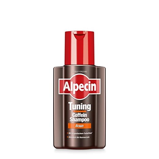 Alpecin Tuning Koffein Schampo Brun, 200 ml