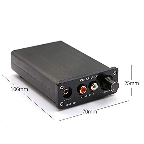 Décodeur USB FX-Audio DAC-X3 24 bits 192 kHz pour casque audio de salon - 2