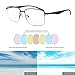 Photochromic Progressive Multifocus Reading Glasses W/Spring Hinges 180° Transition Multifocal UV400 Sunglasses Sun Readers Blue Light Blocking Computer Eyeglasses Anti Glare Presbyopia for Men Women