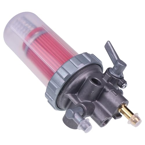 SUKATC AM876411 Fuel Filter Compatible with JD 425 445 455 670 770 X495 3TNE74 3TNV76 X595 3TNE74 Tractor