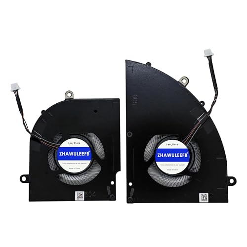 ZHAWULEEFB - Ventilador de Enfriamiento y Refrigeración para MSI Delta 15 A5EFK MS-15CK Series BS5405HS-U5N BS5405HS-U5P DC5V 1A