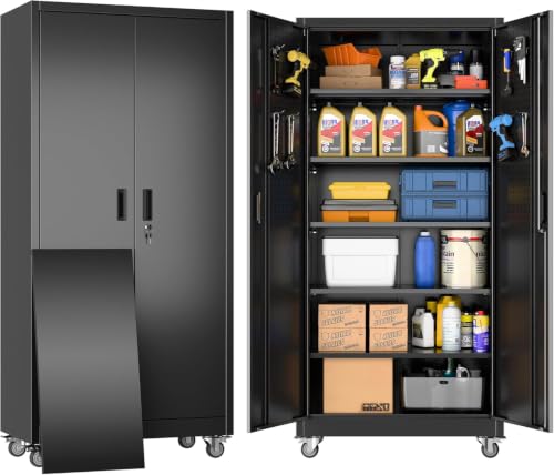 SUXXAN 71 inch Metal Storage Cabinet