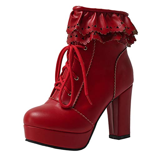 platform dress boots