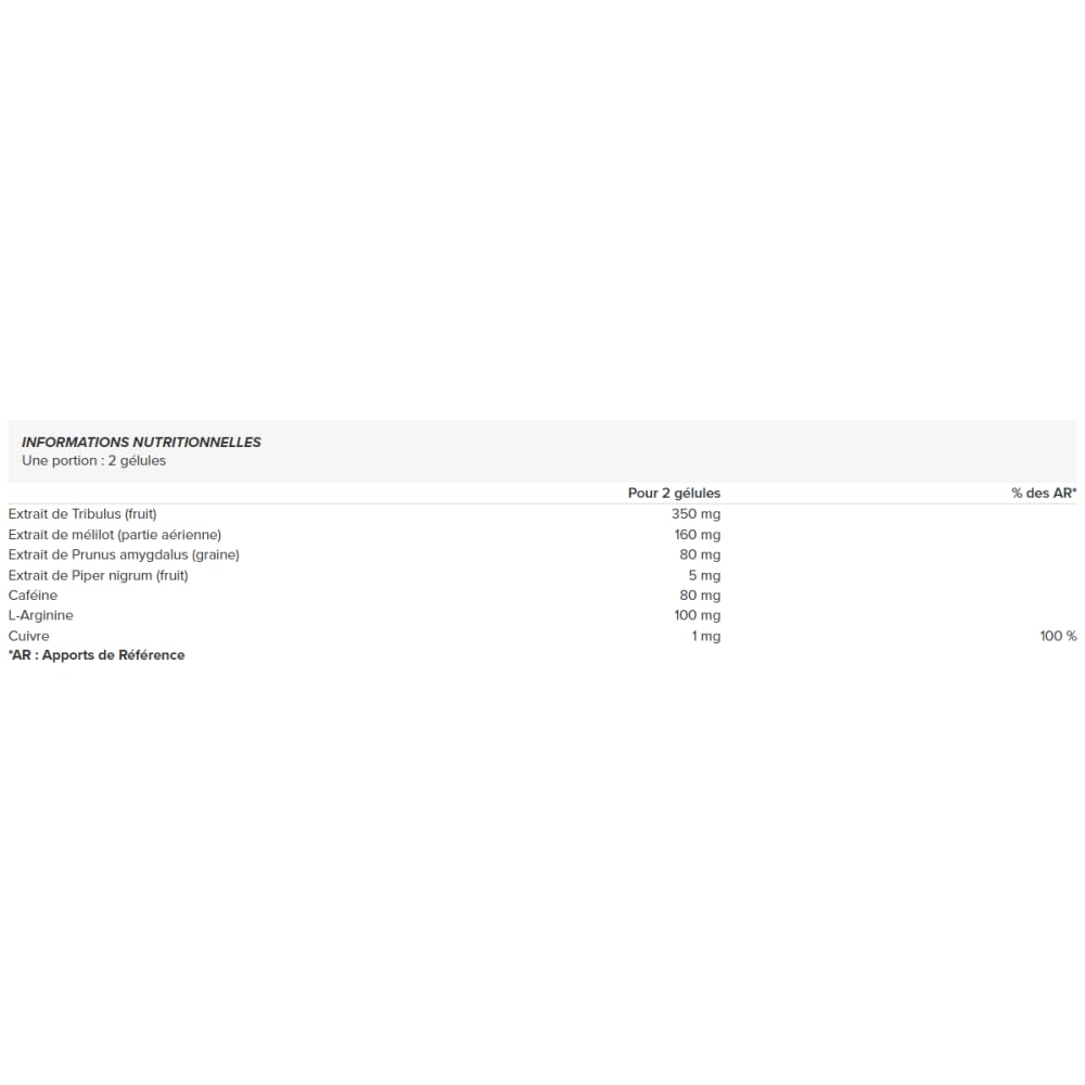 Labophyto Stimulant Sexuel Rapide XL POWER - 10 Gélules - Complément Alimentaire Neuf