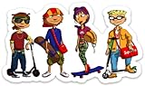 Rocket Power Sticker - 4 Inch Waterproof - Vinyl Stickers, Laptop Decal, Water Bottle Sticker, Car...