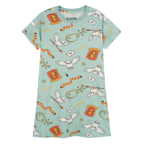 Image of Nap Chief Kids Official Harry Potter Characters Cotton Dress for Girls, A line Summer Dress for Casual Wear