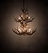 Meyda Tiffany 200461 Animals/Insects 12 Light Chandelier from Antlers Collection in Antique Copper Finish, 36.00 inches