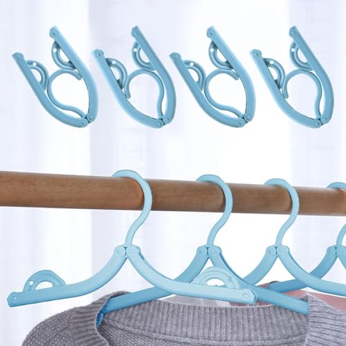 SANTUO Tragbarer Kleiderständer Klappbar,Wäscheständer,Tragbarer Wäscheständer aus Edelstahl, 34-78 cm einziehbarer faltbar Wäscheständer für Camping, Reisen, Outdoor, Wäscherei zu Hause usw.