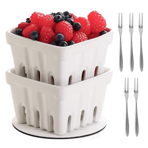 Image of Ceramic Berry Basket