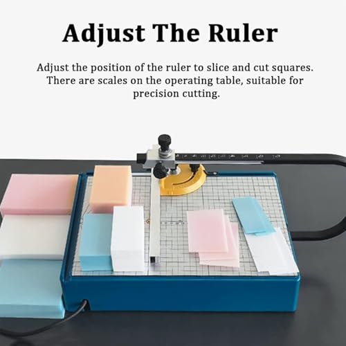 Table de coupe de mousse à fil chaud électrique pour polystyrène avec règle mobile