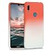 Produktbild kwmobile Hülle kompatibel mit Huawei Y6 (2019) - Handyhülle - Handy Case Zwei Farben Rosa Weiß
