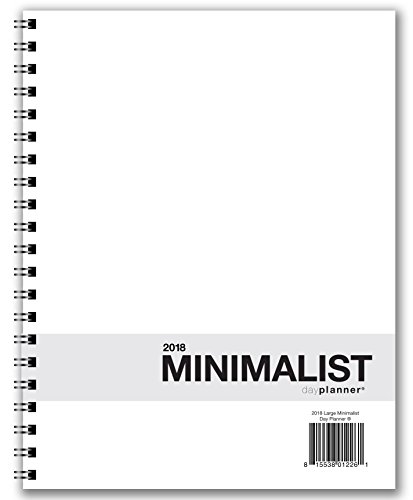 Action Publishing 2018 Minimalist Day Planner (8.5