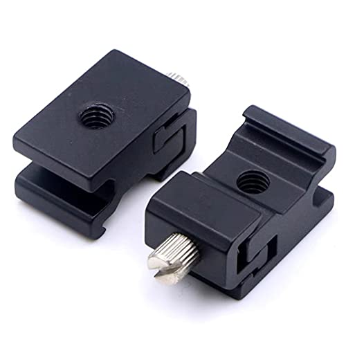 OSALADI Adaptador de montagem Cold Shoe suporte de sapata fria 1/4 adaptador de montagem para tripé