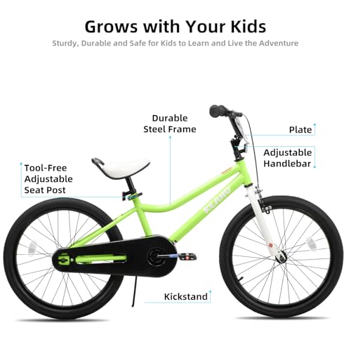 KEANO 20" Kids Bike for 7-10 Yrs, Kickstand, BMX Style, Mint by KEANO - Used condition - Image 2