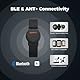 moofit HW401 Herzfrequenzmesser, Pulsmesser mit Armgurt IP67 wasserdichte,Unterstützung Bluetooth/ANT+, Wiederaufladbares Heart Rate Monitor Armband Funktioniert mit Wahoo, Strava, Elite HRV