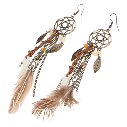 Long Drop Earrings Bohemia Ethnic Vintage Charm Boho Holiday Jewelry