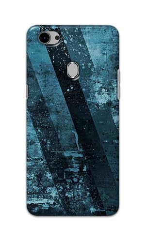 Image of Printed Hard Back Cover for Oppo F7 Back Cover (Rugged Background -J1) -190724(EA)