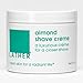 LATHER Almond Shave Creme 4 ounce – concentrated shaving cream that moisturizes skin