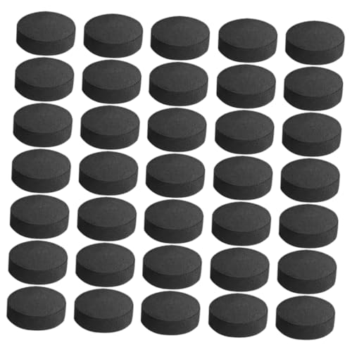 Sosoport Carbón Vegetal para Barbacoa y Chimenea, Pastillas De 40 Mm para Uso Doméstico Aire Libre, 70 Piezas por Bolsa, Briquetas Naturales De Rápida Combustión para Fuego, Camping, Estufa y Fogatas